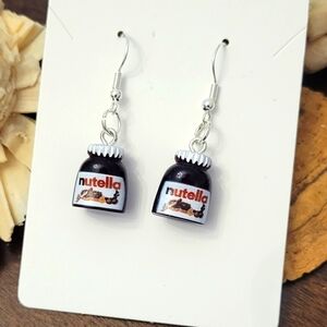 Nutella Charm Earrings